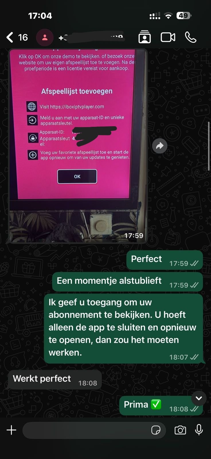 Goedkope IPTV klantbeoordeling 4